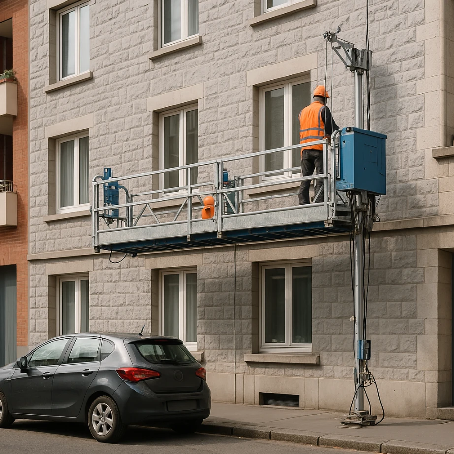 alquiler de andamios en pontevedra